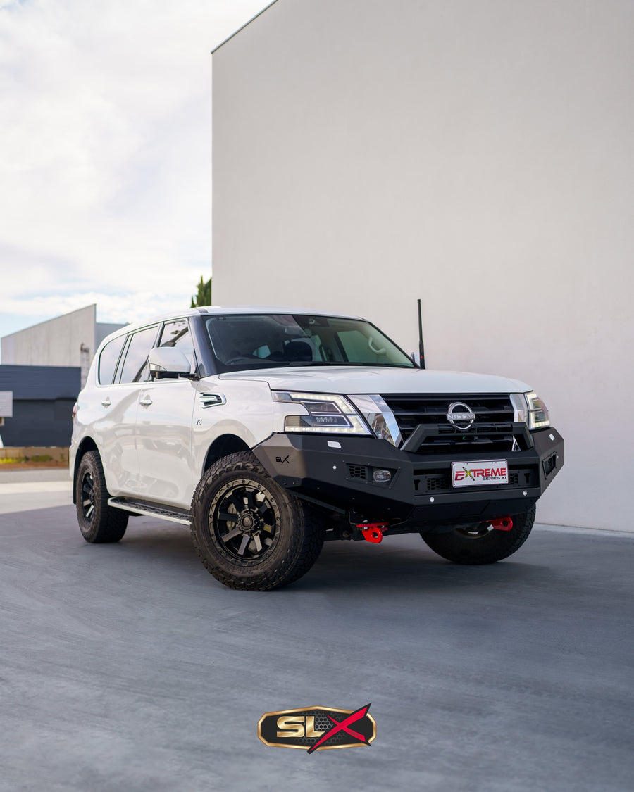 SLX BULLBAR Extreme Series Bullbar X-1 Nissan Y62 Patrol S5 GEN-X