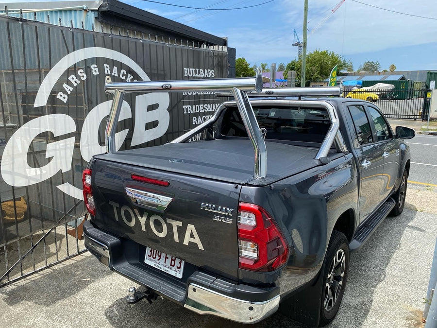 Gcb Factory GCB V3 REAR TRADESMAN RACK & SPORTSBAR EXTENSION RACK – GCB Bars & Racks