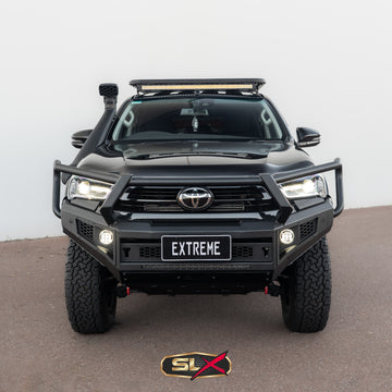 SLX BULLBAR Extreme Series Bullbar Suits Toyota Hilux 2021 GUN126R on Triple Loop