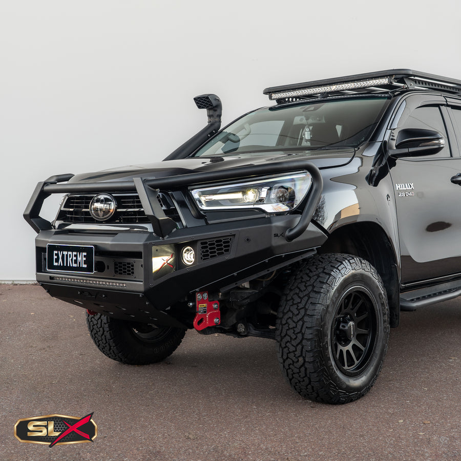 SLX BULLBAR Extreme Series Bullbar Suits Toyota Hilux 2021 GUN126R on Triple Loop
