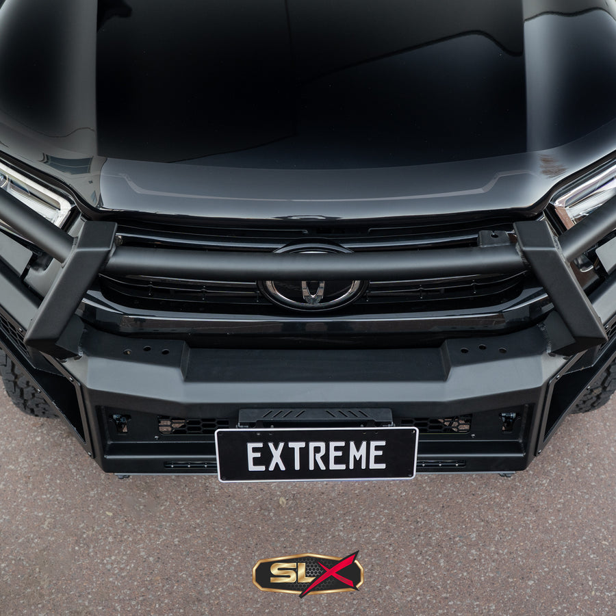 SLX BULLBAR Extreme Series Bullbar Suits Toyota Hilux 2021 GUN126R on Triple Loop