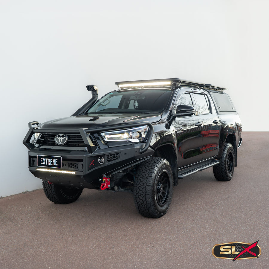 SLX BULLBAR Extreme Series Bullbar Suits Toyota Hilux 2021 GUN126R on Triple Loop