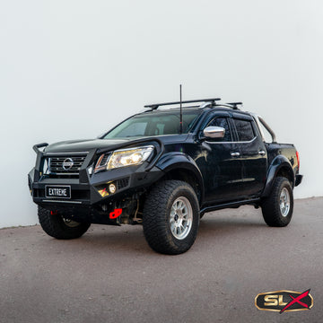 SLX BULLBAR Extreme Series Bullbar Suits NISSAN NAVARA NP300 BLACK 2015-2020Triple loop