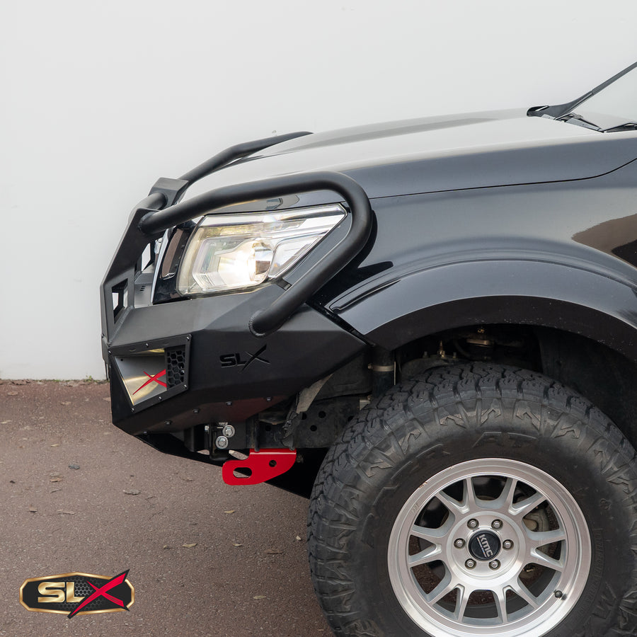 SLX BULLBAR Extreme Series Bullbar Suits NISSAN NAVARA NP300 BLACK 2015-2020Triple loop