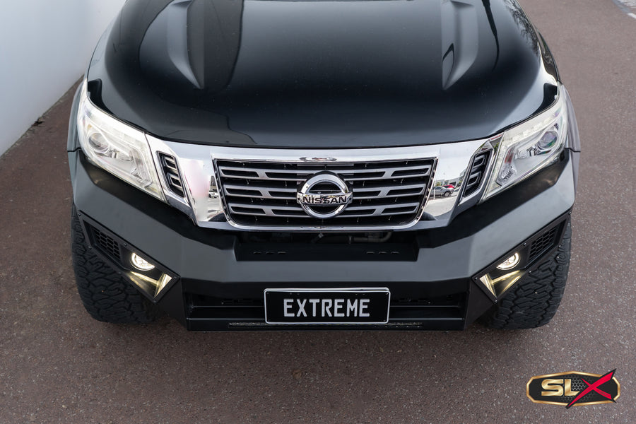 SLX BULLBAR Extreme Series Bullbar Suits NISSAN NAVARA NP300 BLACK 2015-2020