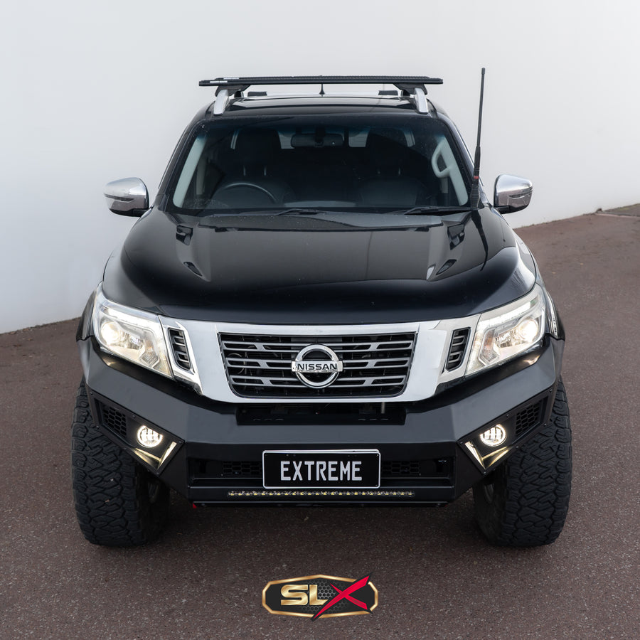 SLX BULLBAR Extreme Series Bullbar Suits NISSAN NAVARA NP300 BLACK 2015-2020