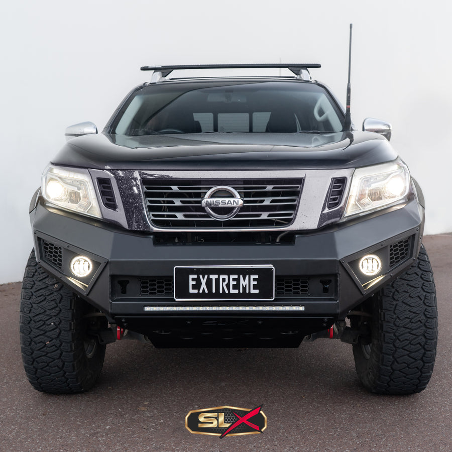 SLX BULLBAR Extreme Series Bullbar Suits NISSAN NAVARA NP300 BLACK 2015-2020