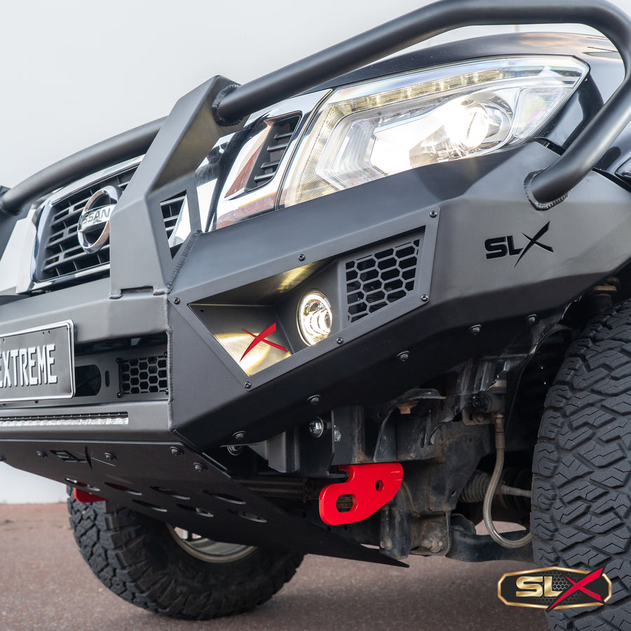 SLX BULLBAR Extreme Series Bullbar Suits NISSAN NAVARA NP300 BLACK 2015-2020Triple loop