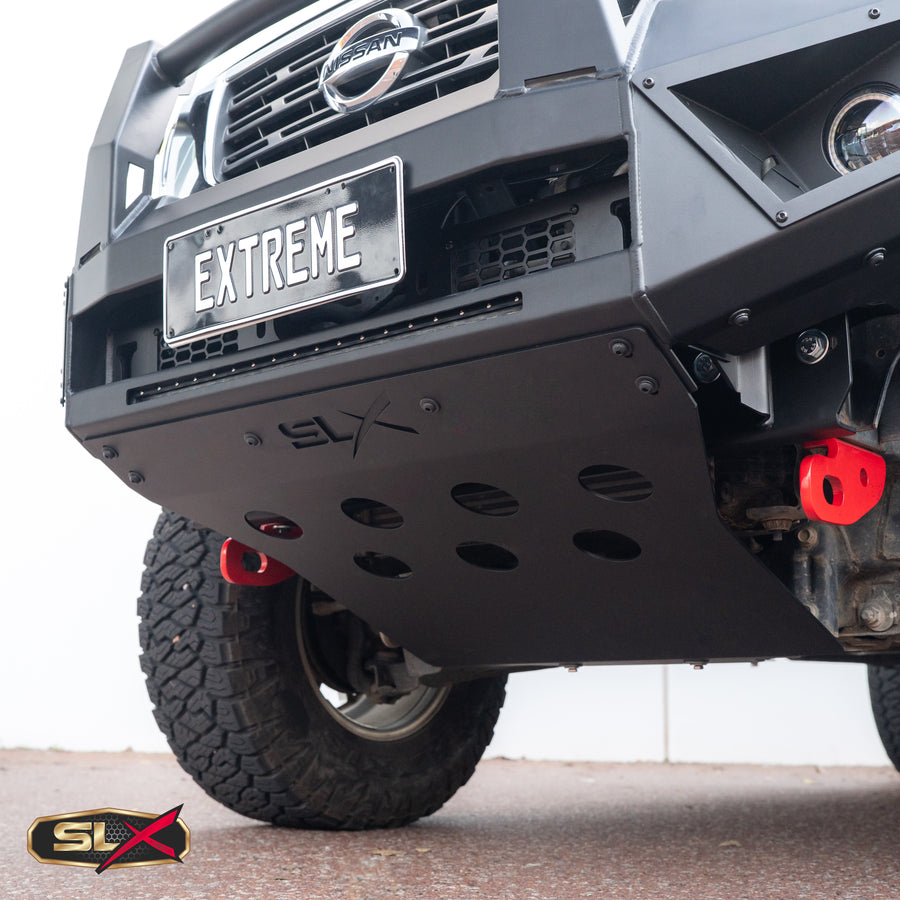 SLX BULLBAR Extreme Series Bullbar Suits NISSAN NAVARA NP300 BLACK 2015-2020Triple loop