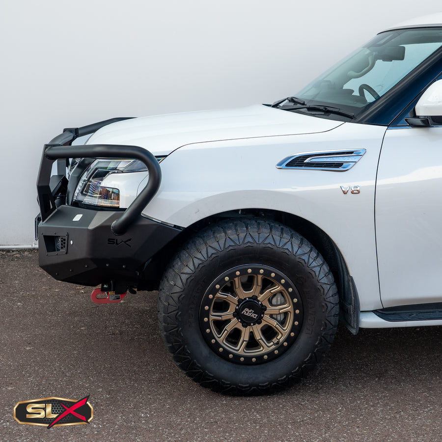 SLX BULLBAR Extreme Series Bullbar Suits Nissan Y62 Patrol S5 triple loop