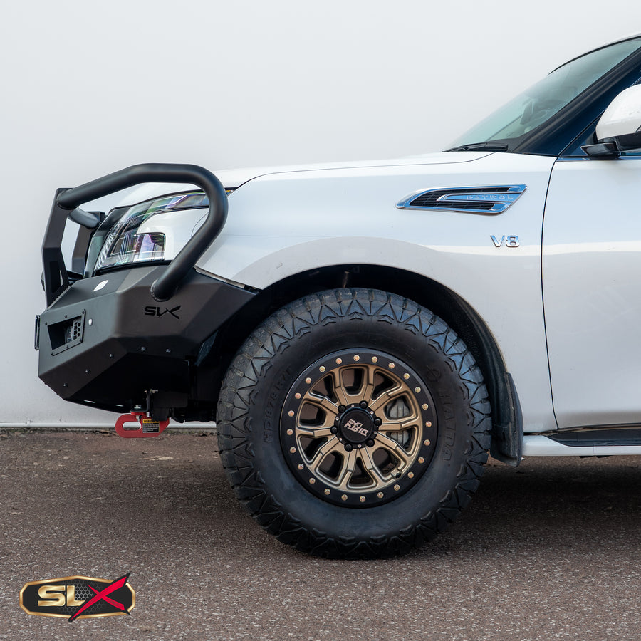 SLX BULLBAR Extreme Series Bullbar Suits Nissan Y62 Patrol S5 triple loop