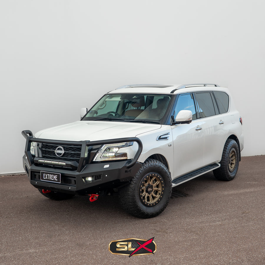 SLX BULLBAR Extreme Series Bullbar Suits Nissan Y62 Patrol S5 triple loop