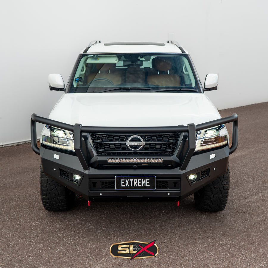 SLX BULLBAR Extreme Series Bullbar Suits Nissan Y62 Patrol S5 triple loop