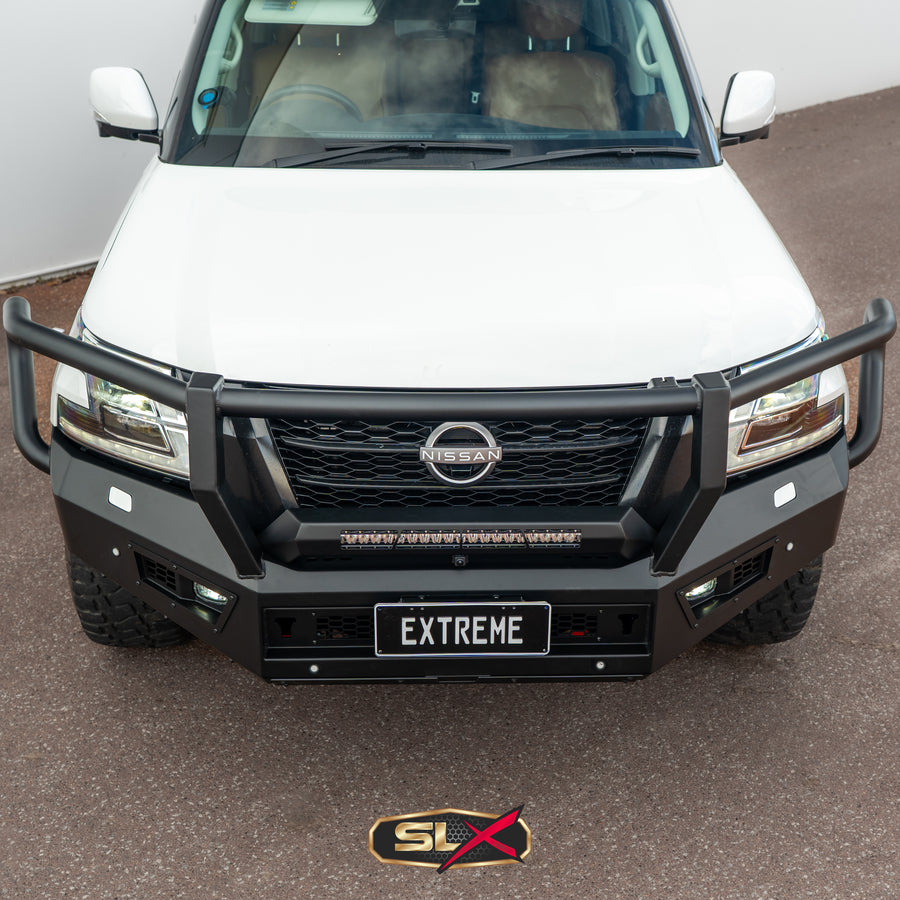 SLX BULLBAR Extreme Series Bullbar Suits Nissan Y62 Patrol S5 triple loop