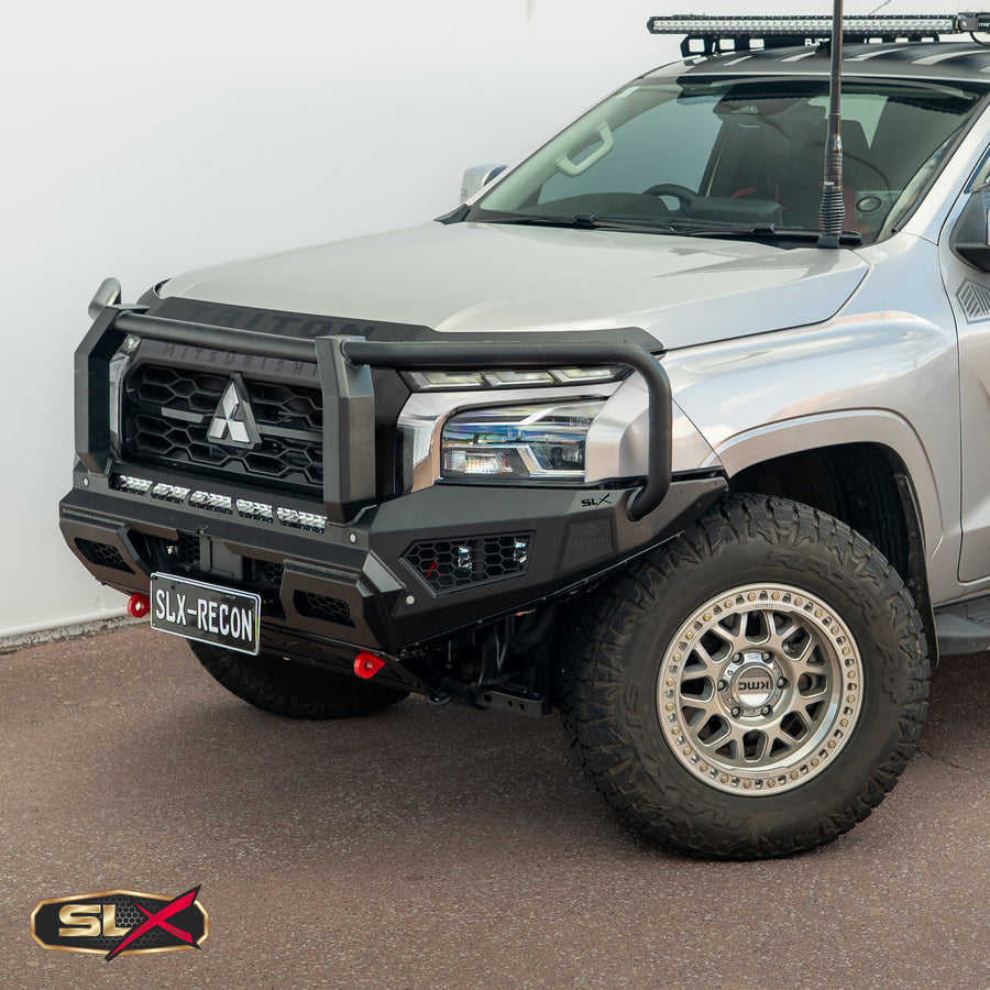 SLX Recon bullbar, Suitable For Mitsubishi Triton MV 2024 + Triton MV Bull Bar Triple Loop