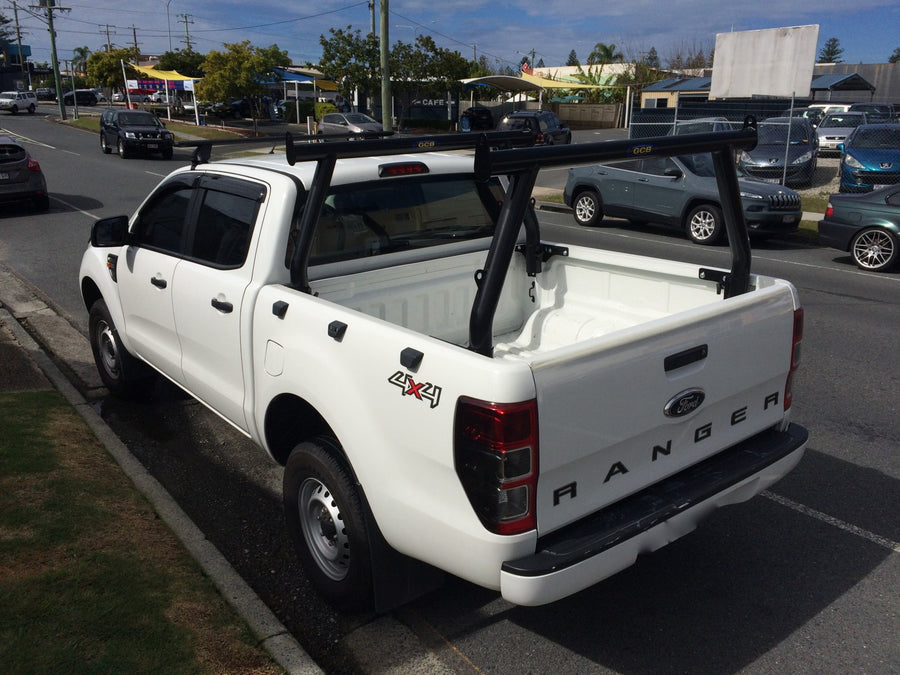 Ford PX Ranger (MkI - MkII - MkIII) Tradesman Rack Set (front & rear rack) HD channel system