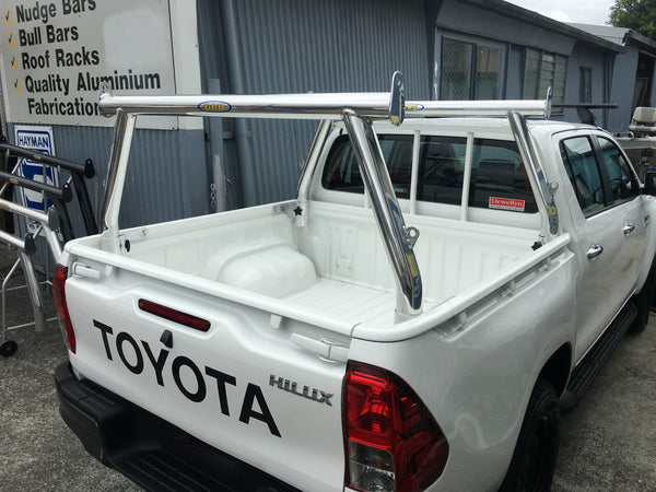 Toyota SR Hilux Tradesman Rack Set (2016 - Current) (Front & Rear Rack ...