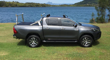 Toyota SR5 Hilux - Tradesman Rack & Sportsbar Extension (07/2015 - On). HD channel system