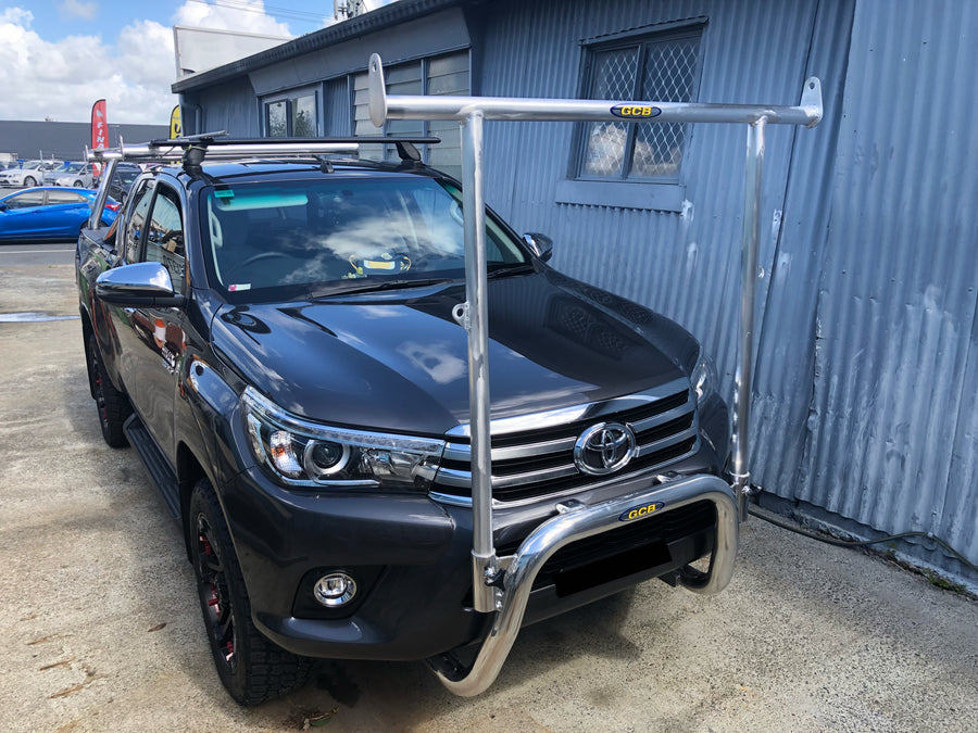 Toyota Hilux (07/2015 - On) 76mm Nudge Bar with removable H-Frame (GCB)