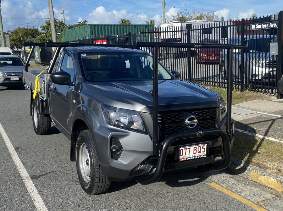 Nissan NP300 Navara (04/2015 to Present) 76mm Nudge Bar with removable H-Frame (GCB)