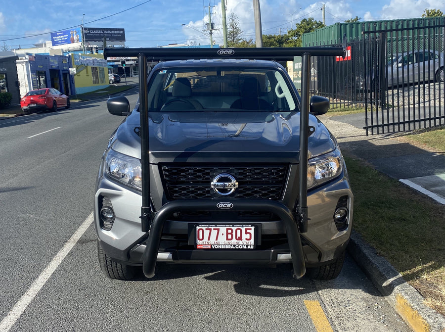 Nissan NP300 Navara (04/2015 to Present) 76mm Nudge Bar with removable H-Frame (GCB)