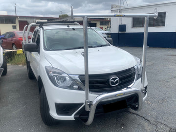 Mazda BT50 (10/2011 - 06/2020) 76MM NUDGE BAR WITH REMOVABLE H-FRAME (GCB)